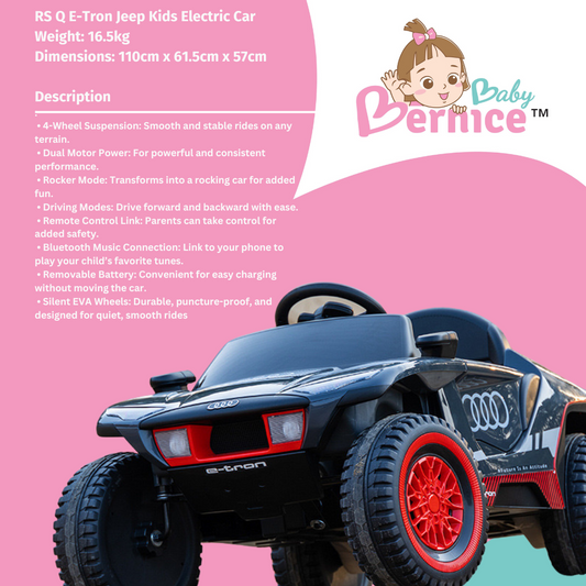 RS Q E-Tron Jeep Kids Electric Car