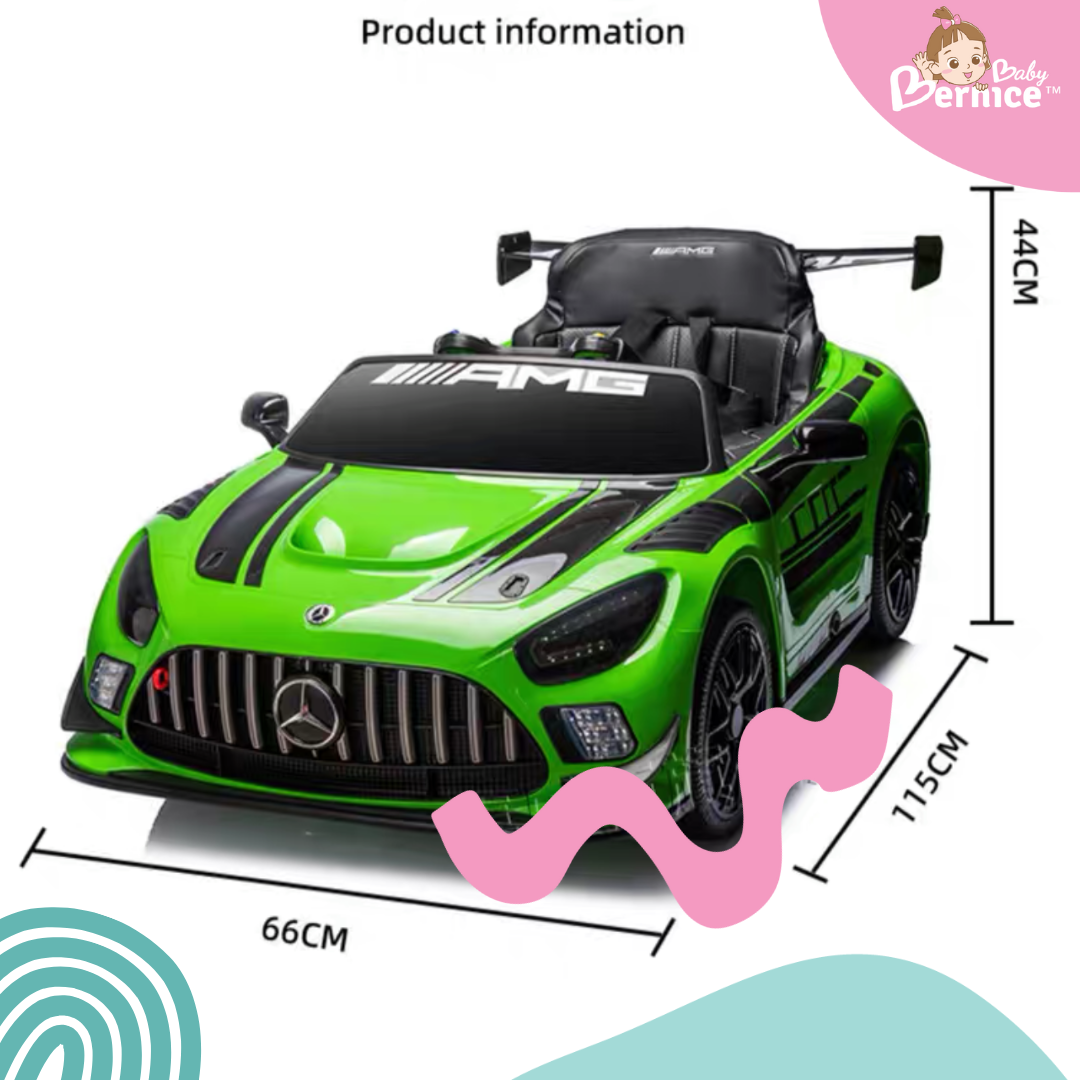 Mercs GT3 Kids Electric Car – Self-Drive or Remote Control