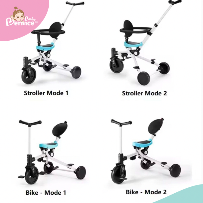 3 in 1 Nadle Multifunctional Stroller + Bicycle