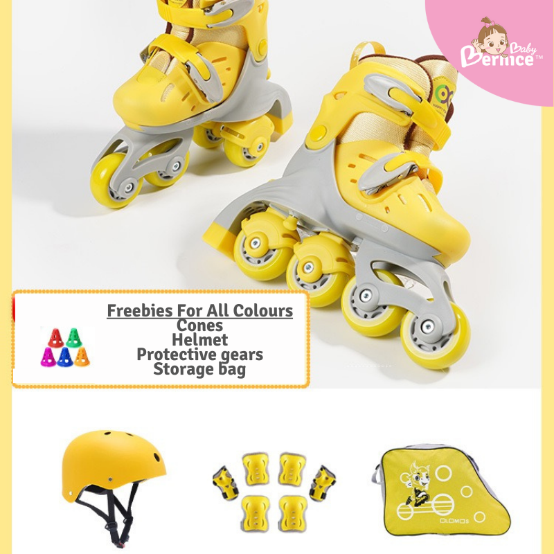 2-in-1 Convertible Roller Blades for Kids