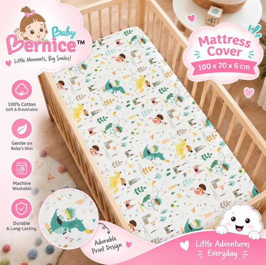 Mattress Cover (Suitable for 100cmx70cmx6cm)