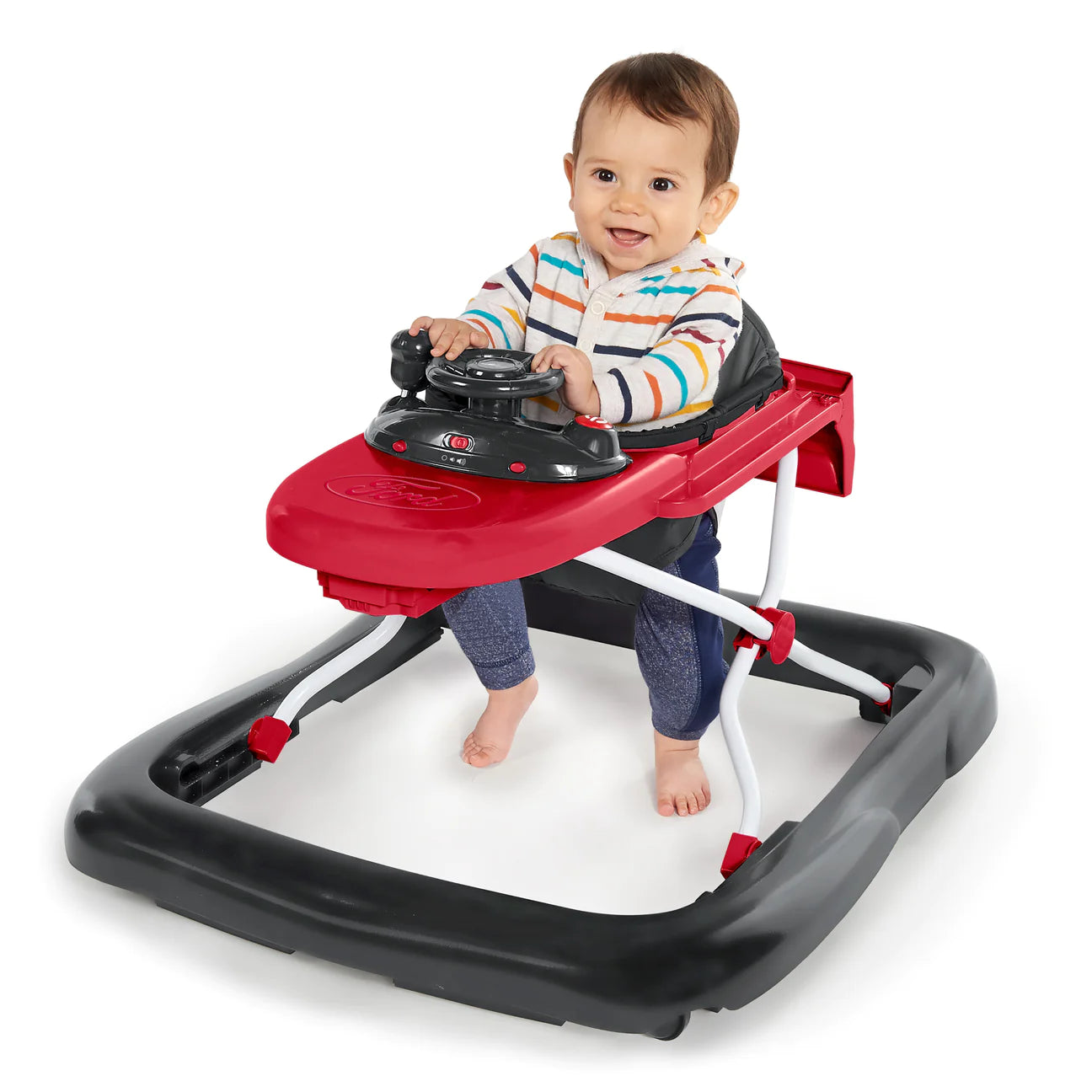 Ways to Play Walker - Ford Mustang, Red, 4-in-1 Walker