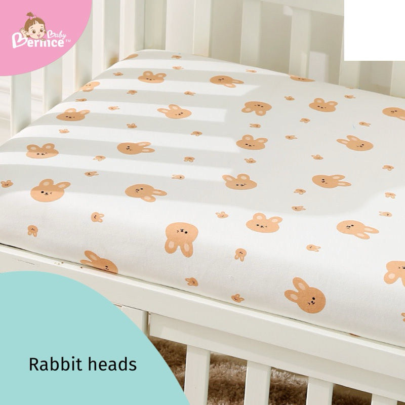 [INSTOCK] Hypoallergenic Cotton Baby Mattress Cover