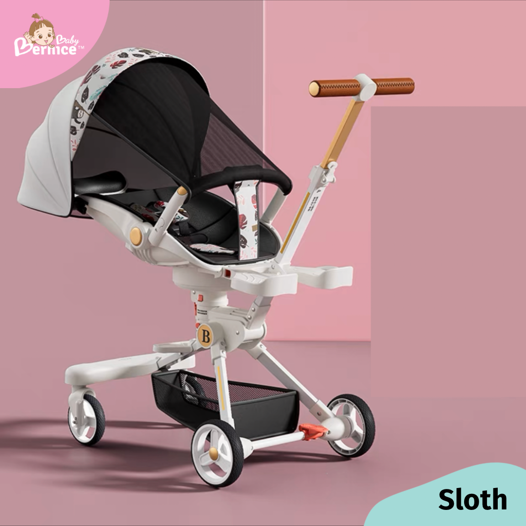 Reclinable Dual Facing Travel Stroller