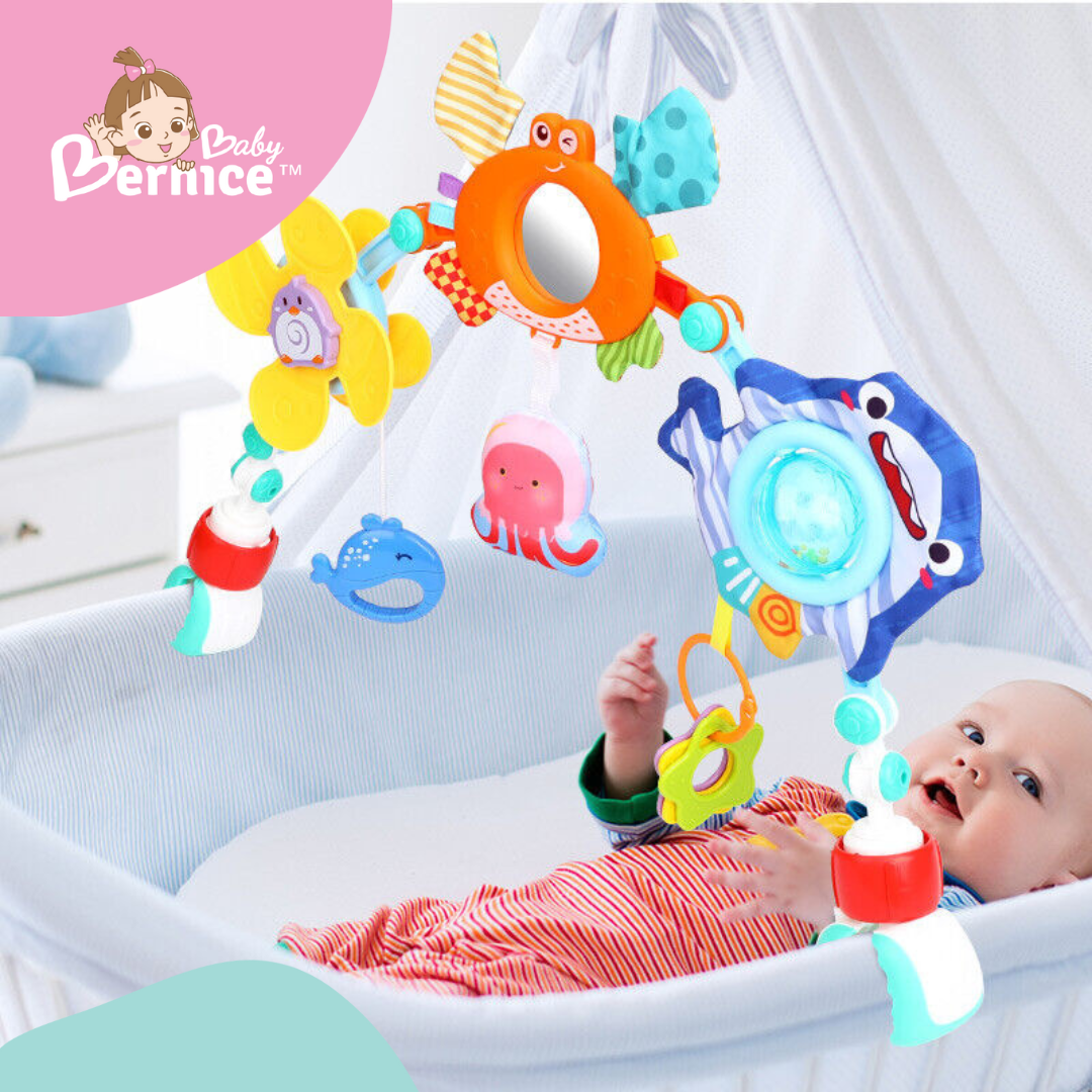 Multi-scene Function Play Arch Age range : 0-3 years old  Dimension :  48cn x 5cm x36cm