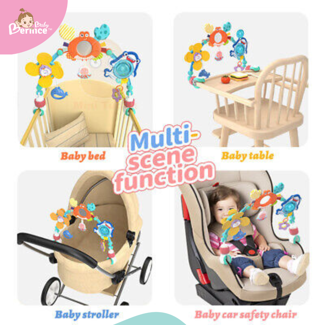 Multi-scene Function Play Arch Age range : 0-3 years old  Dimension :  48cn x 5cm x36cm