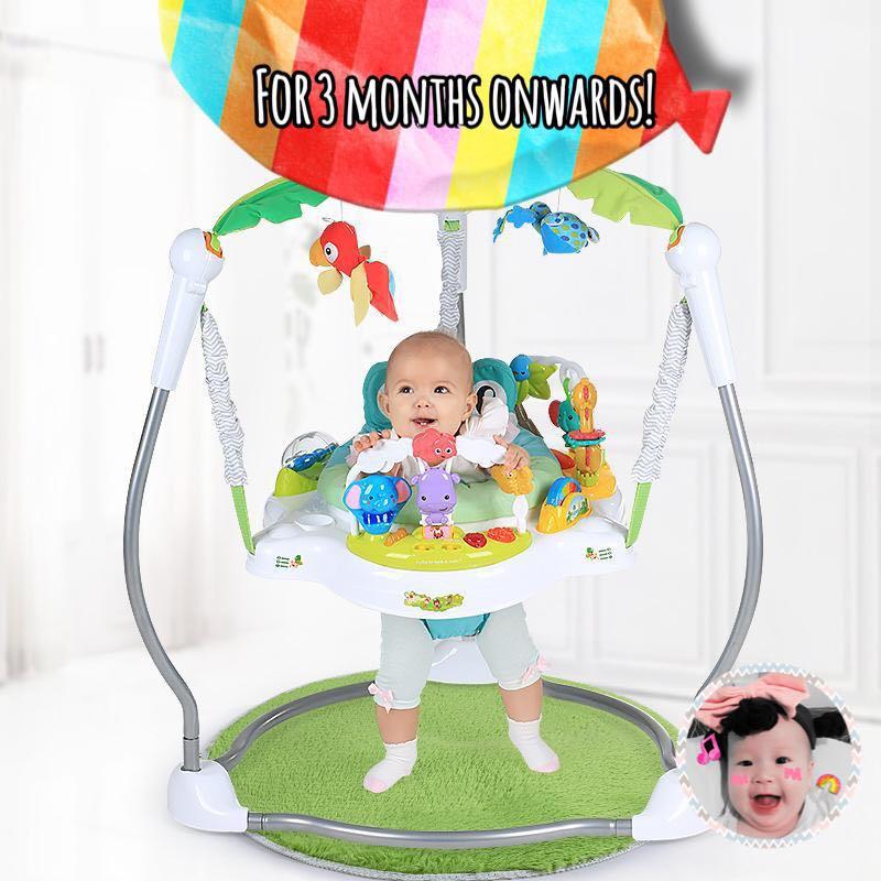 BABY RAINFOREST JUMPEROO WITH FREE CARPET