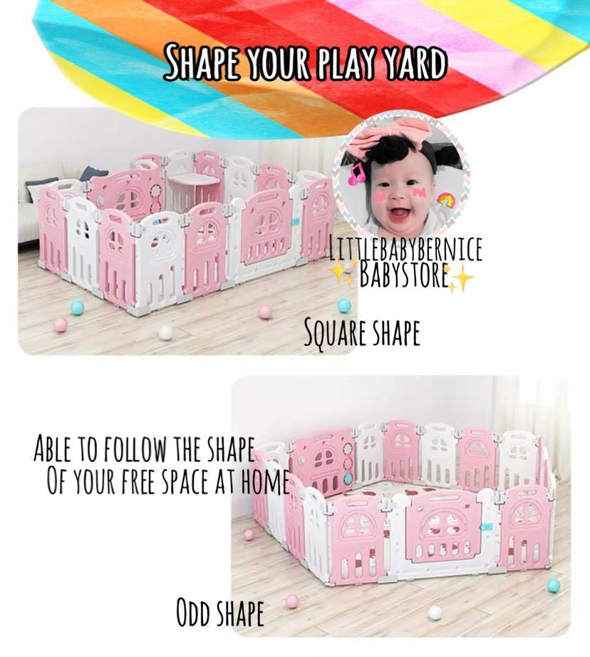 PLAY YARD WITH SIDE TABLE