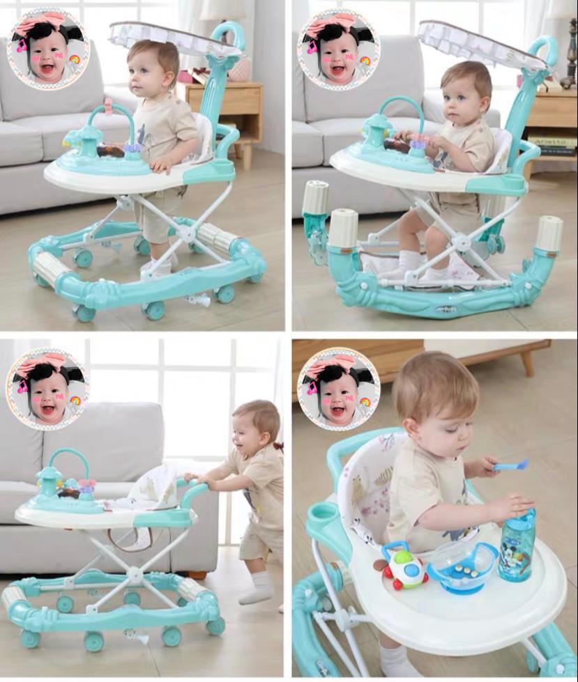 4 IN 1 BABY WALKER + ROCKER