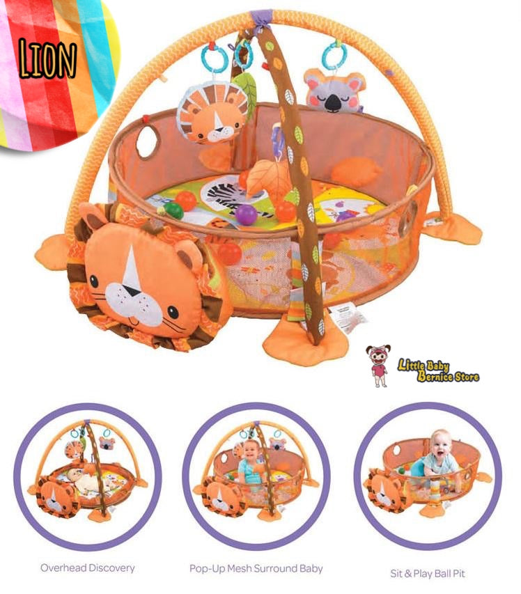 3 in 1 Baby Activity Gym and Activity Ball Pit