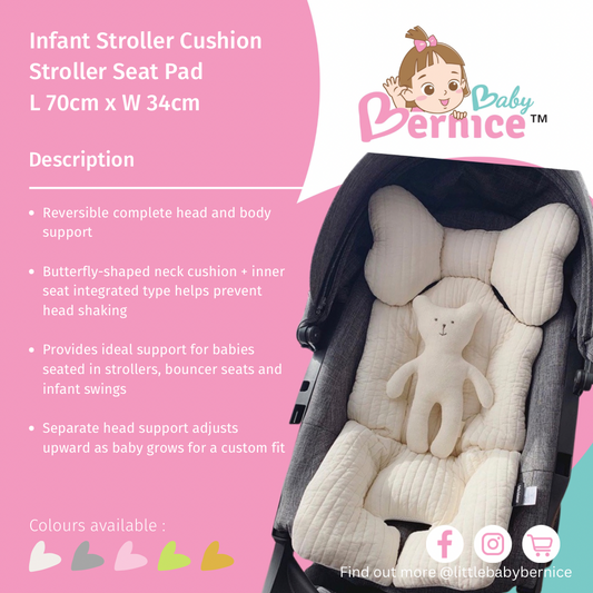 [INSTOCK] Infant Stroller Cushion Stroller Seat Pad