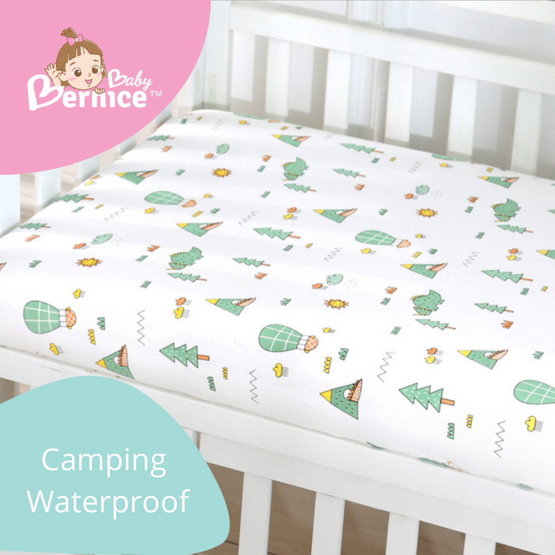 [INSTOCK] Hypoallergenic Cotton Baby Mattress Cover