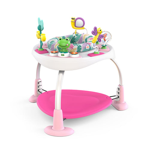 Bright Starts Bounce Bounce Baby 2-in-1 Activity Center Jumper & Table