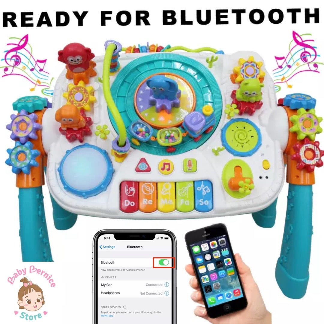 Bluetooth 2-in-1 Learning and Play Table