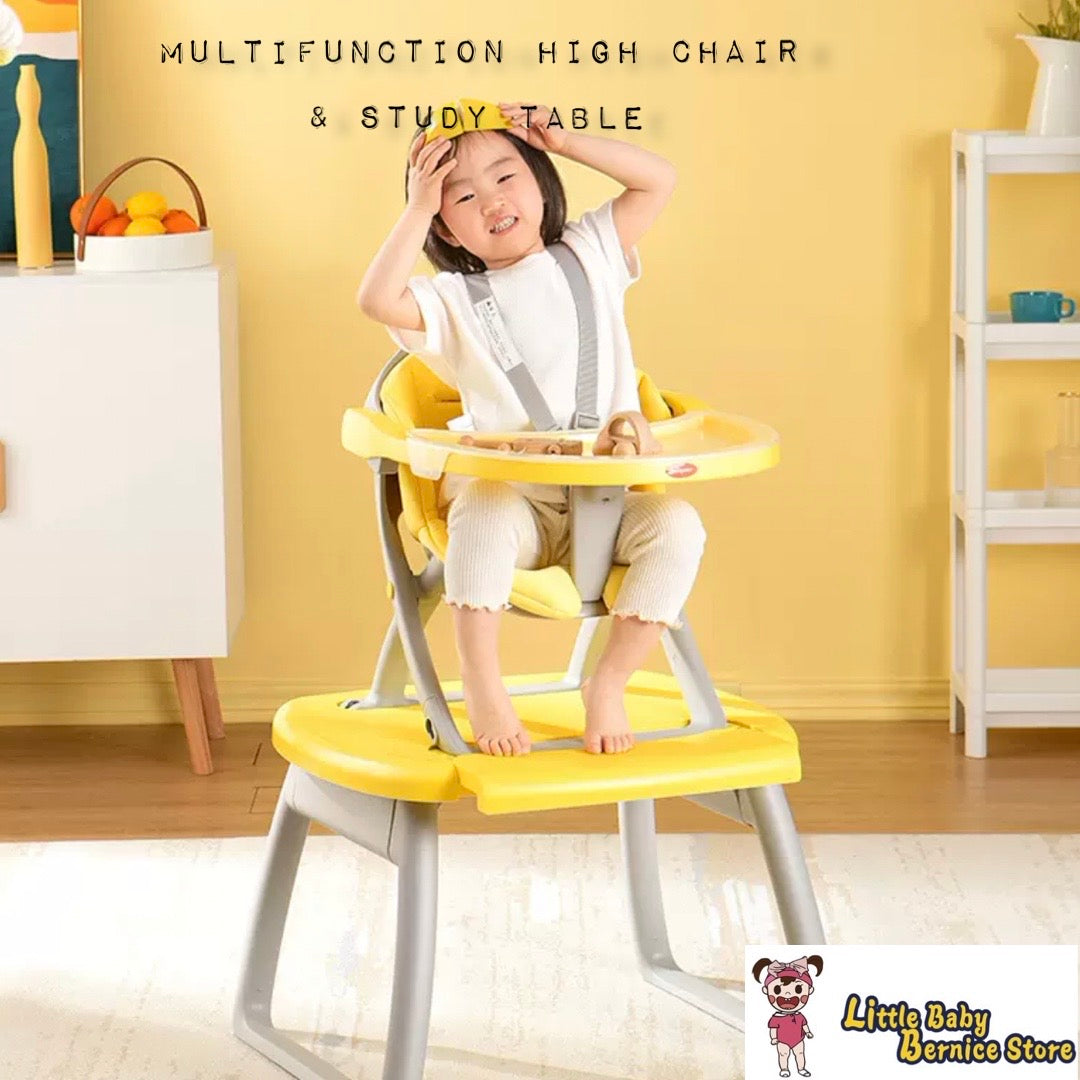 5 in 1 Multifunction Baby High Chair and Study Table