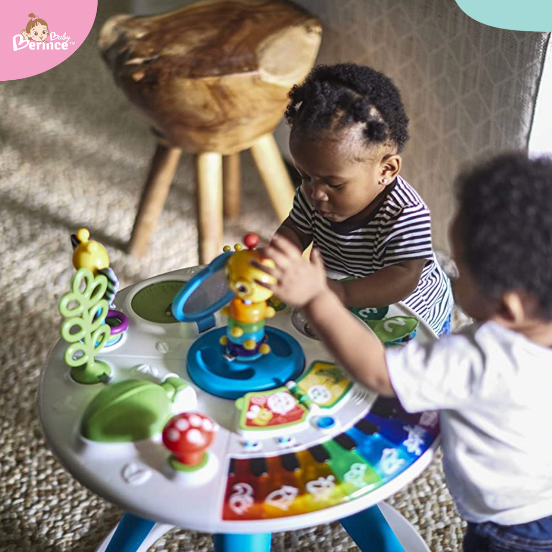 Baby Einstein Around We Grow 4 in 1 Walker Discovery Activity Center and Table Age 6 Months and up