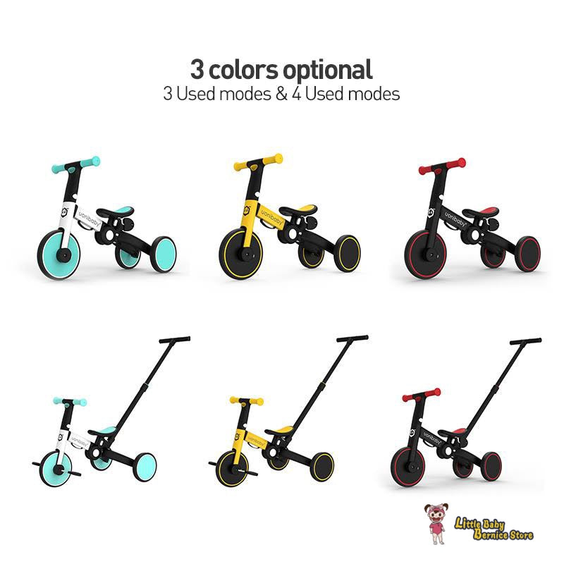 Uonibaby 4 in 1 Foldable Balance Bike