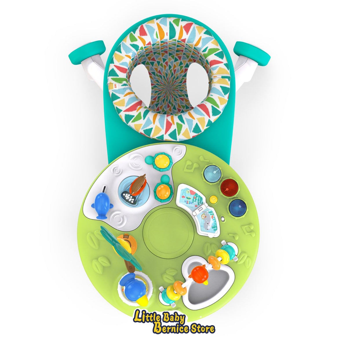 Bright Starts Around We Go 2-in-1 Walk-Around Activity Center & Table