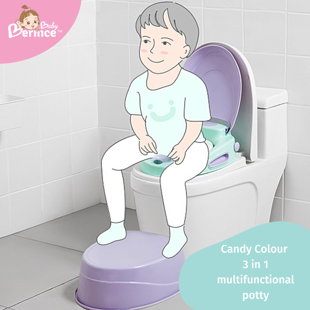 3-in-1 Multi Potty Toilet Seat & Step Stool