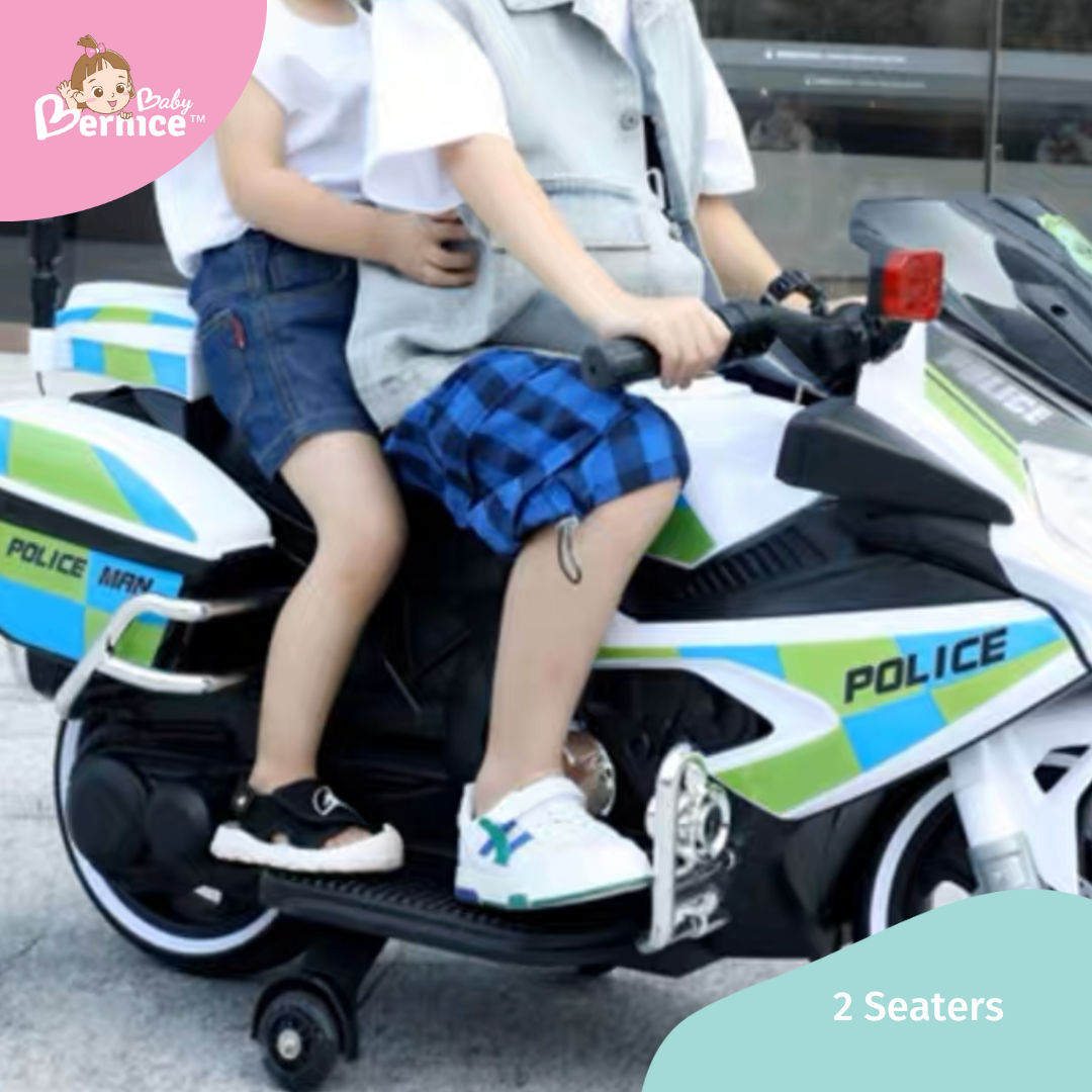 Jumbo Kids Traffic Police Electric Bike