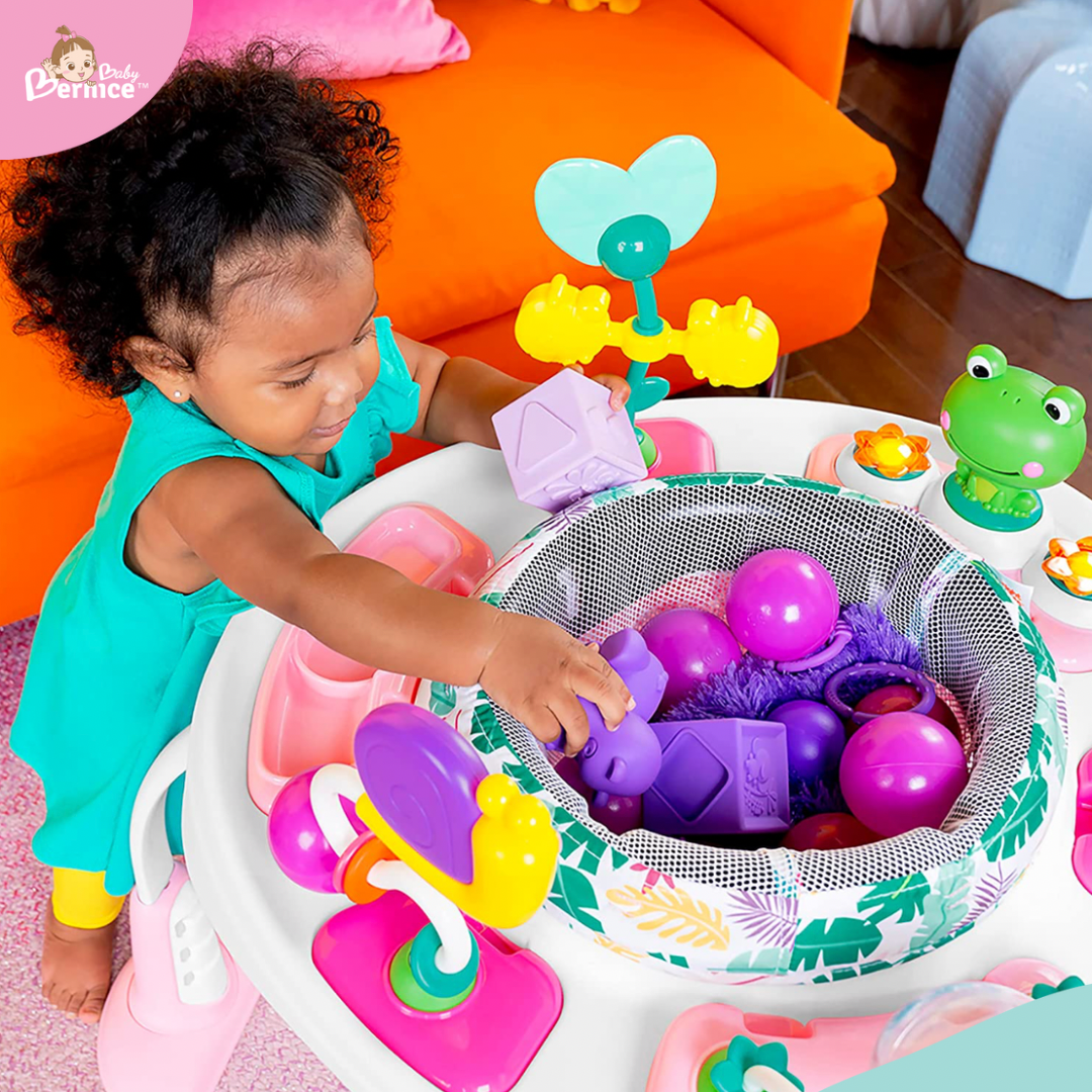 Bright Starts Bounce Bounce Baby 2-in-1 Activity Center Jumper & Table