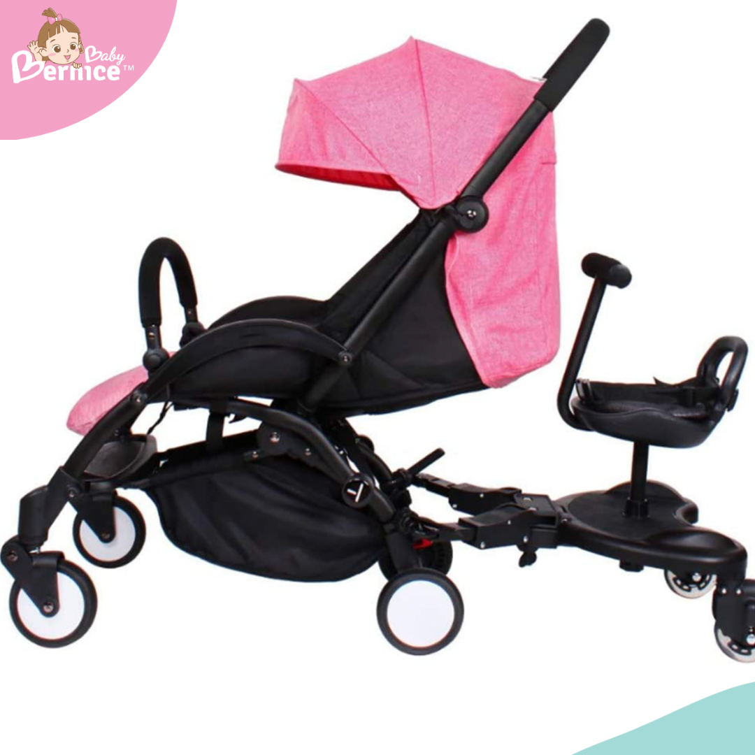 Baby stroller standing outlet platform