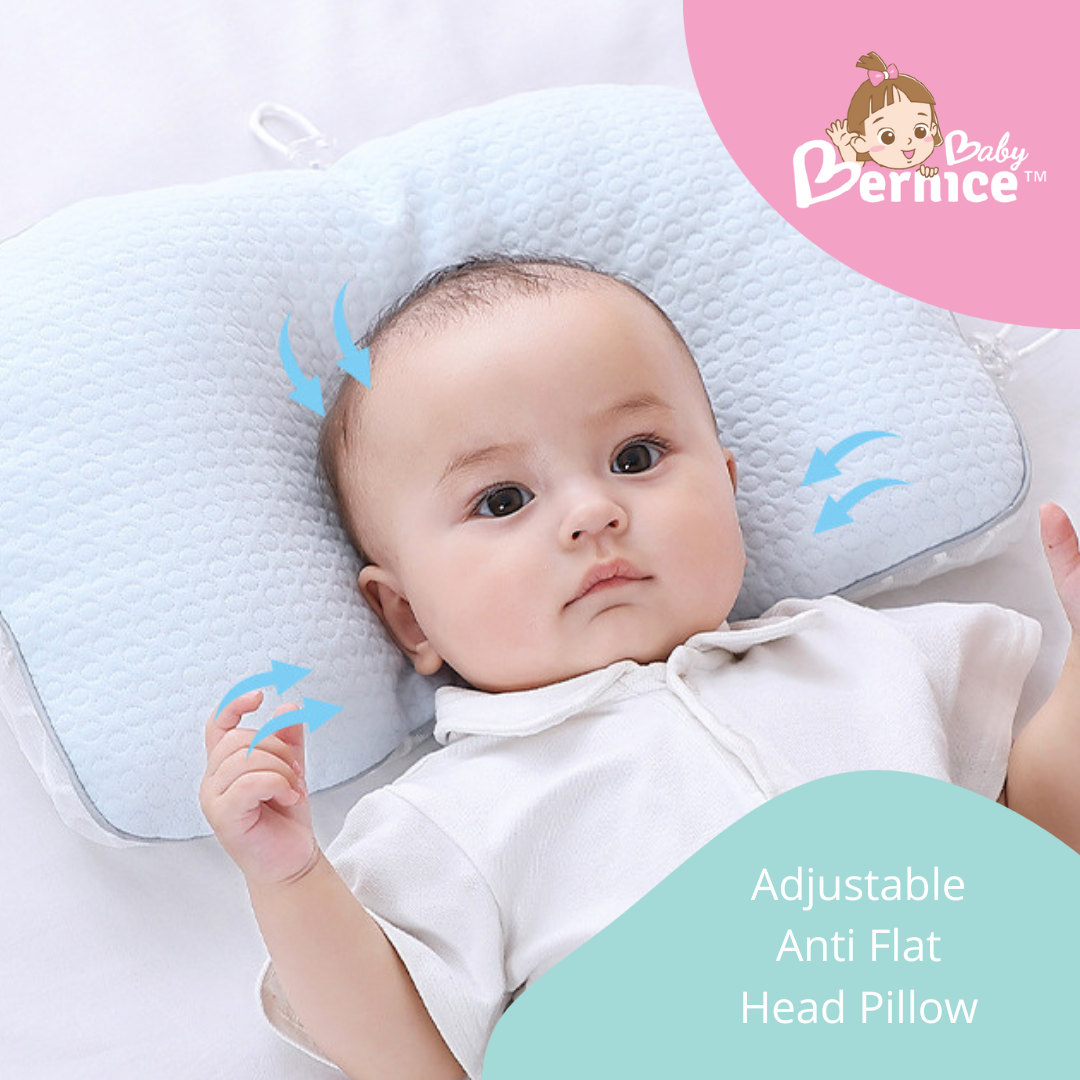 Adjustable Infant Anti Flat Head DrawString Pillow LittleBabyBernice BabyStore