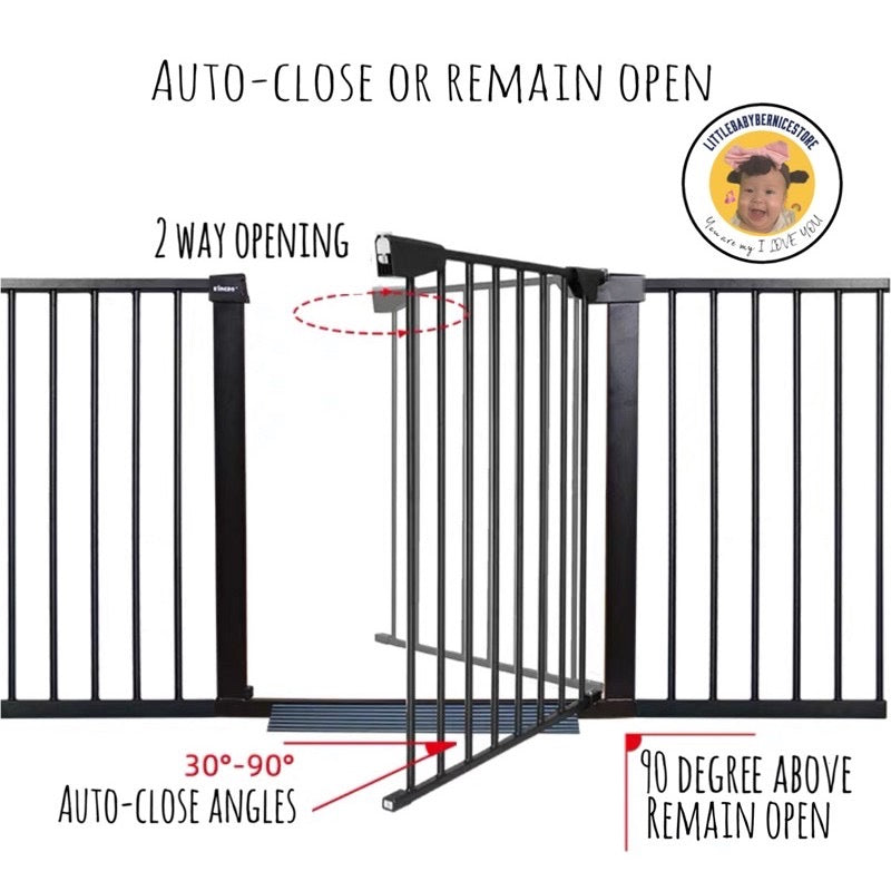 Black Safety Gate