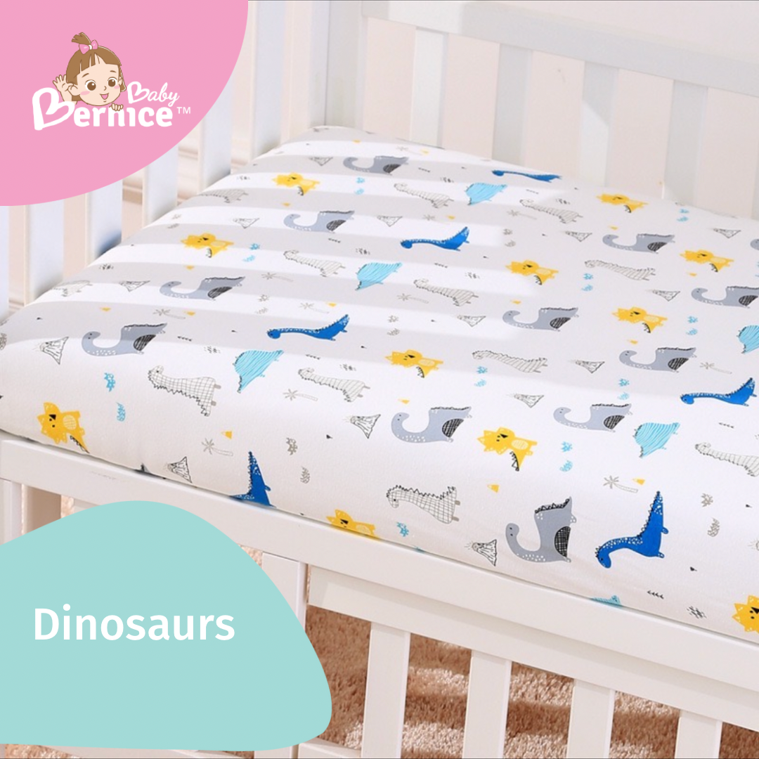 [INSTOCK] Hypoallergenic Cotton Baby Mattress Cover