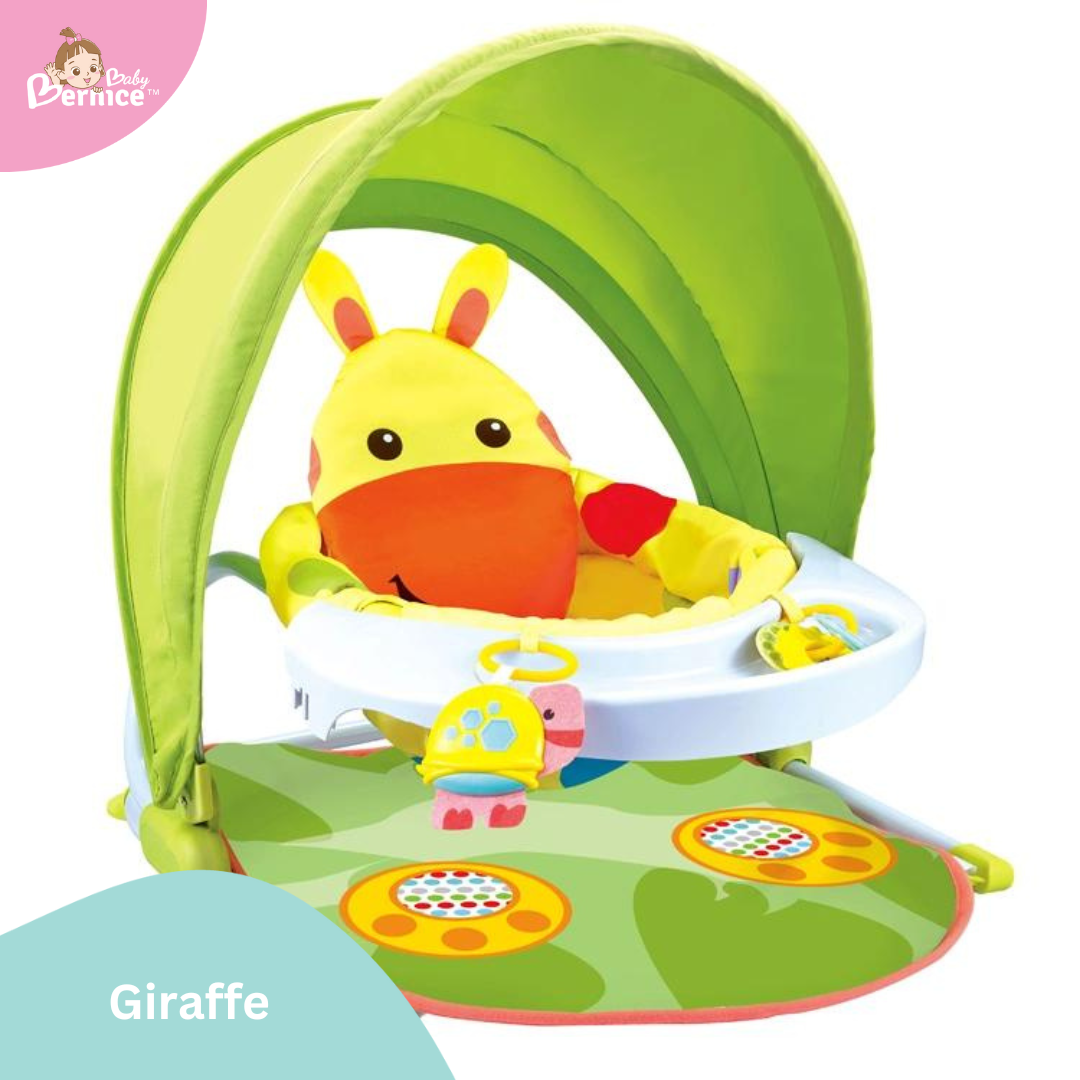 Baby Indoor/Outdoor Portable 2 in 1 Activity and Feeding Chair