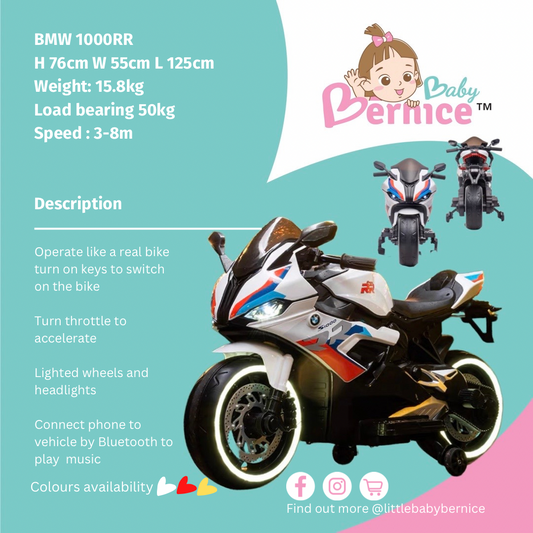 KIDS ELECTRIC SUPERBIKE 1000RR