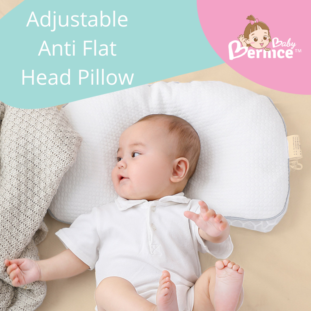 Adjustable Infant Anti Flat Head DrawString Pillow