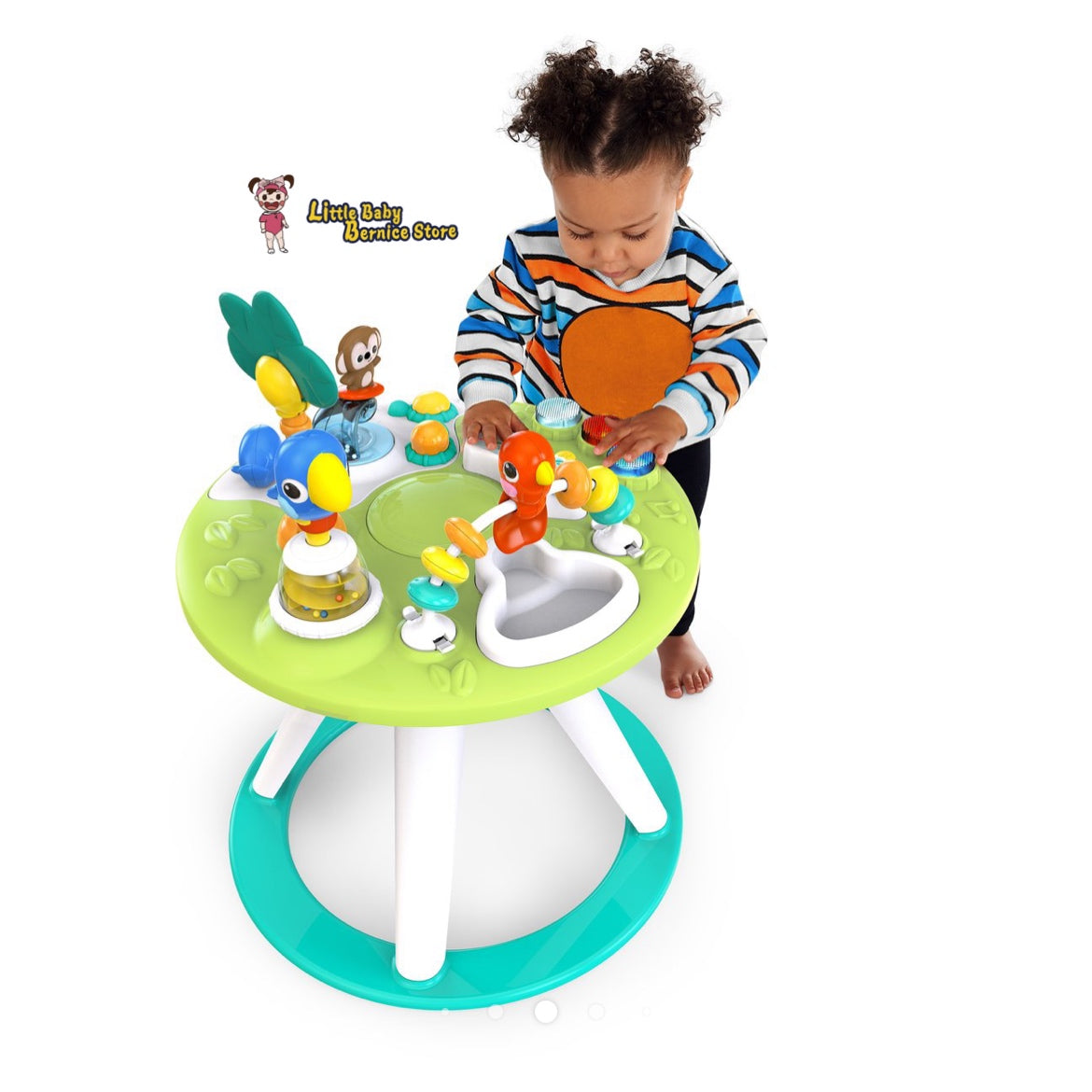 Bright Starts Around We Go 2-in-1 Walk-Around Activity Center & Table