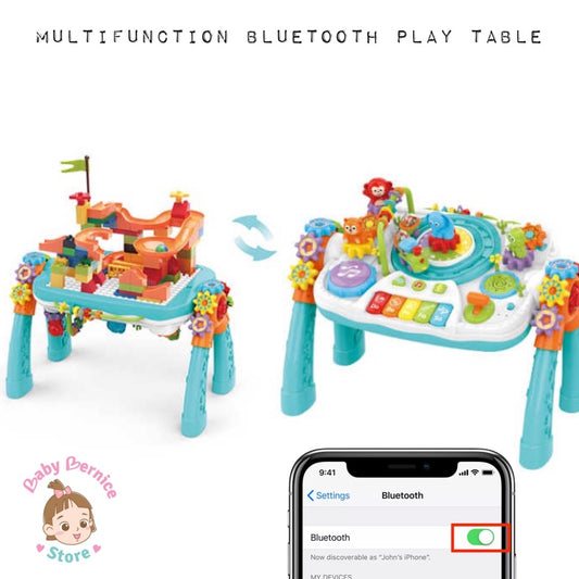 Bluetooth 2-in-1 Learning and Play Table