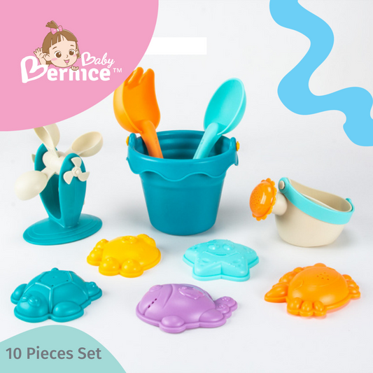 10 Pieces Bath and Beach Toys 2 in 1
