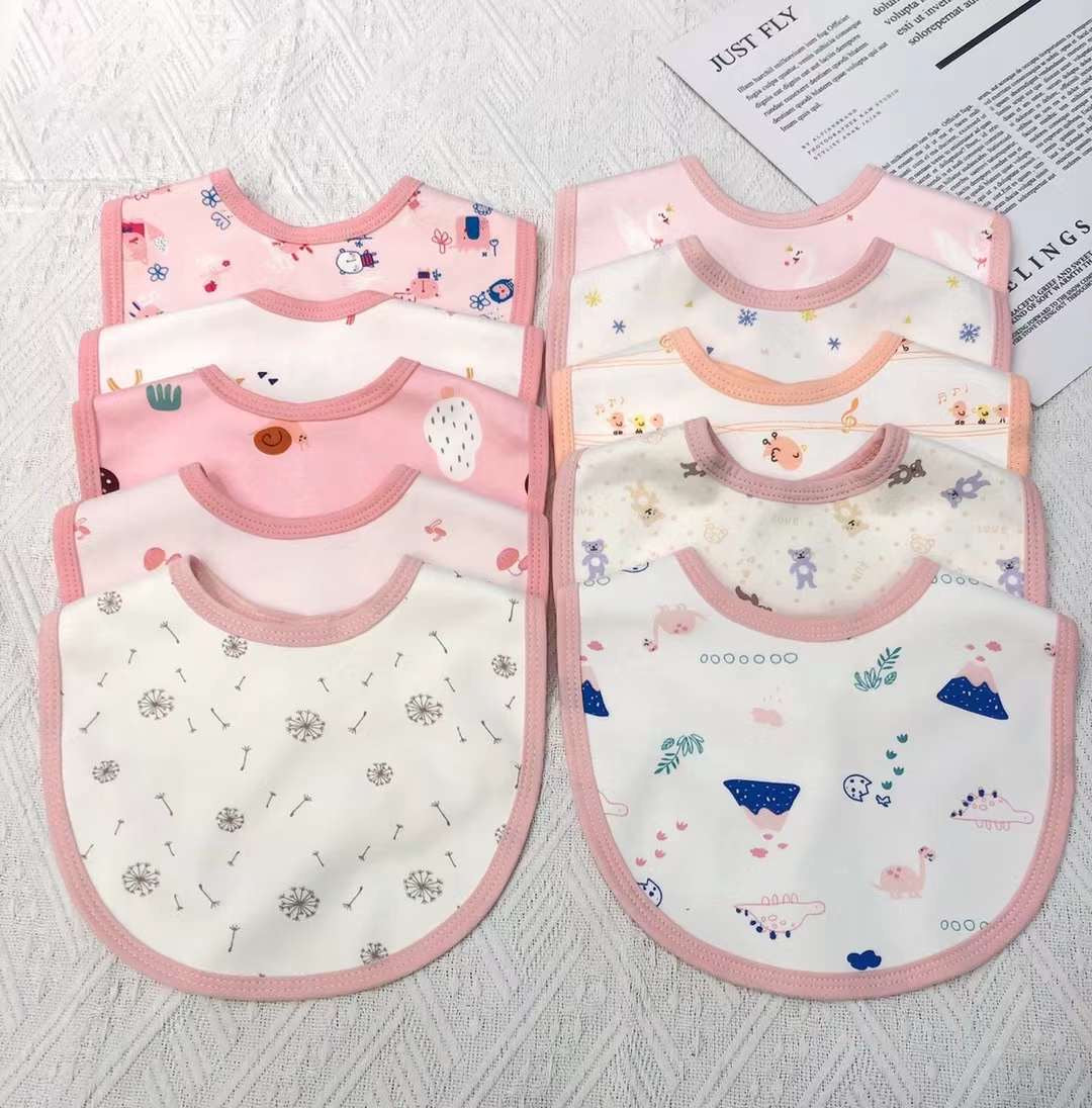 Waterproof bib set of 3