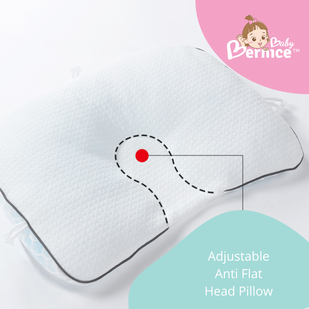 Adjustable Infant Anti Flat Head DrawString Pillow