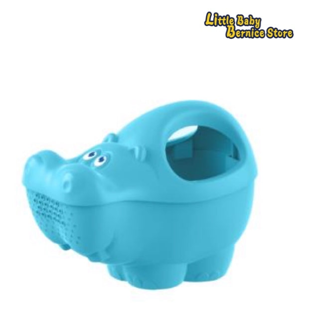 [INSTOCK] Spray Sort Water Blue Hippo Shower Toy