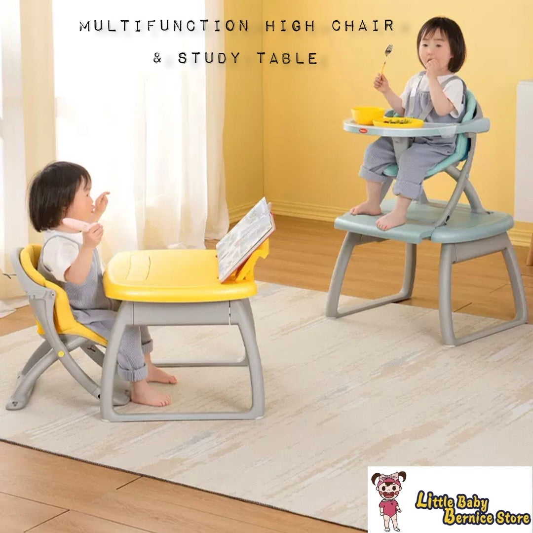 5 in 1 Multifunction Baby High Chair and Study Table