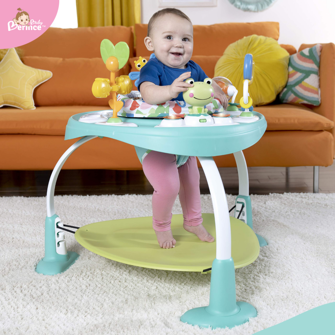 Bright Starts Bounce Bounce Baby 2-in-1 Activity Center Jumper & Table