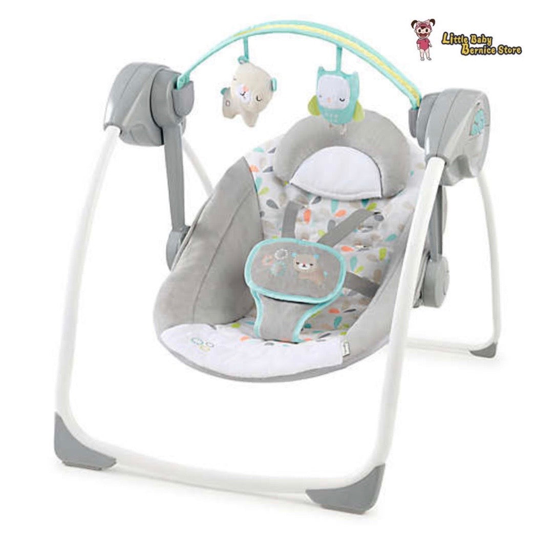 Ingenuity™ Fanciful Forest Comfort 2 Go Portable Swing in Grey