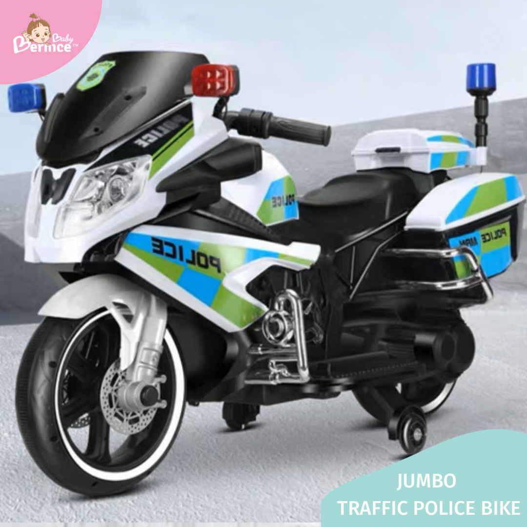 Jumbo Kids Traffic Police Electric Bike