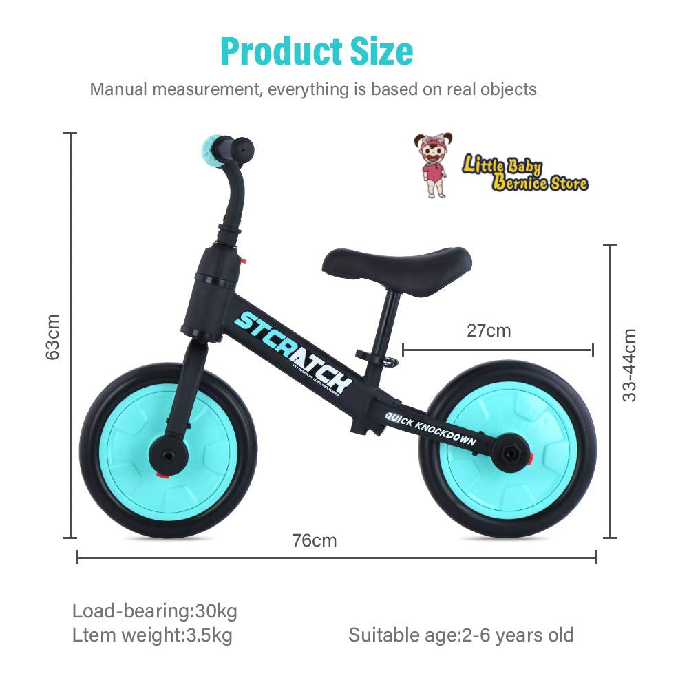 4 in 1 Multifunctional Balance Bike