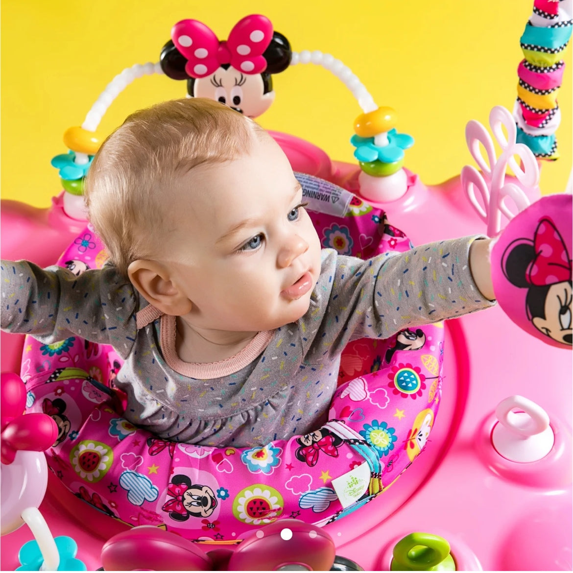 MINNIE MOUSE PeekABoo Activity Jumper™ Jumperoo