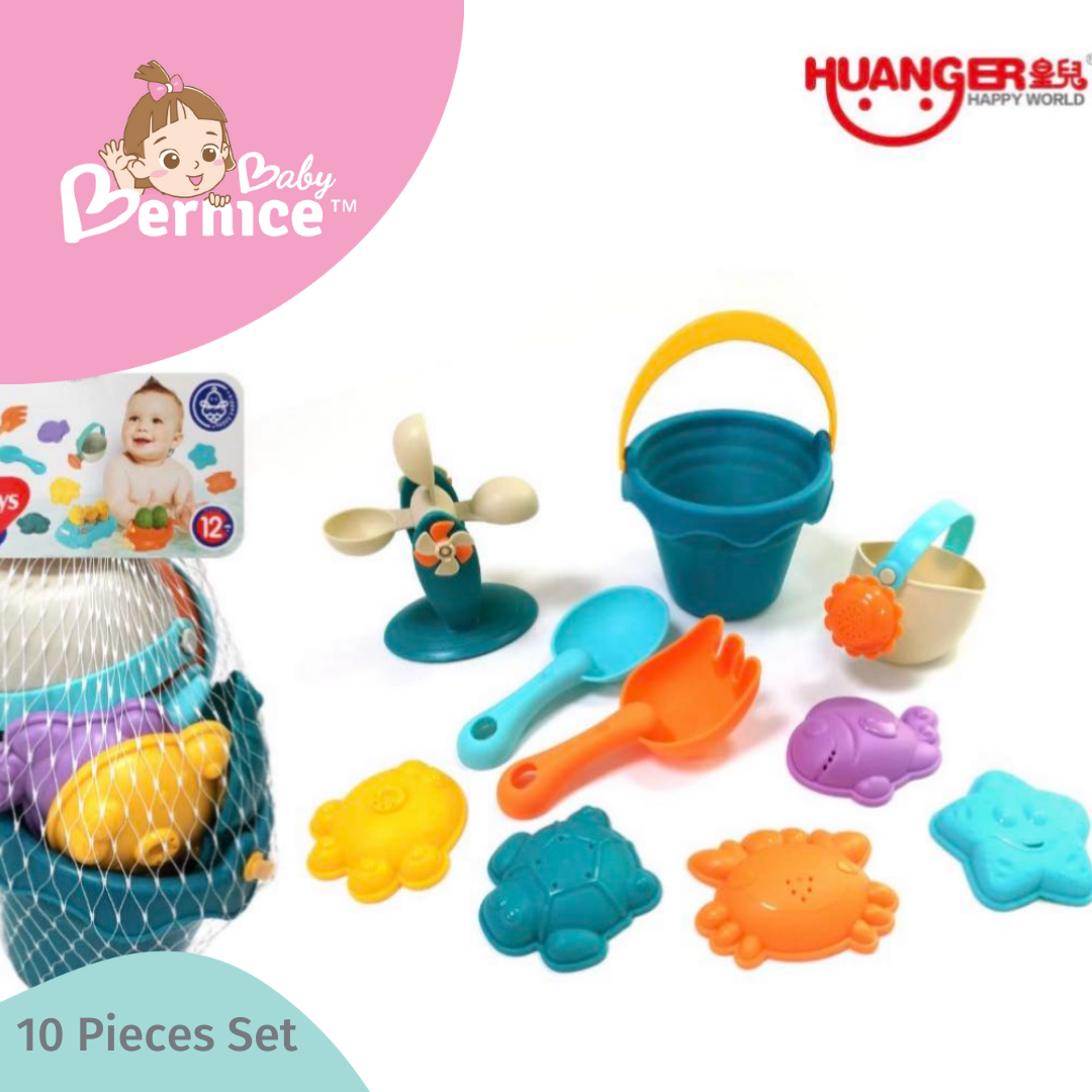 10 Pieces Bath and Beach Toys 2 in 1