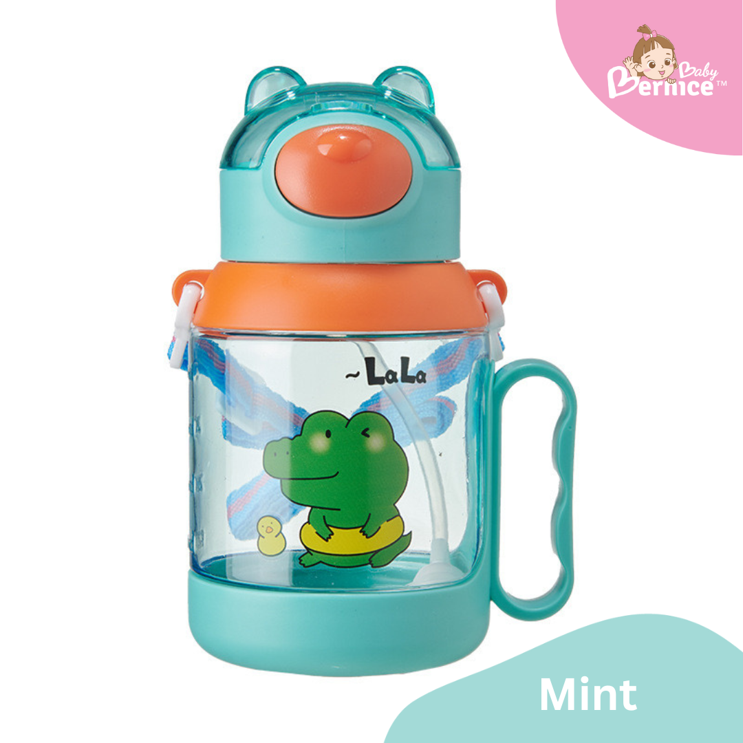 Baby 360 Straw Water Bottle Sippy Cup 525ml