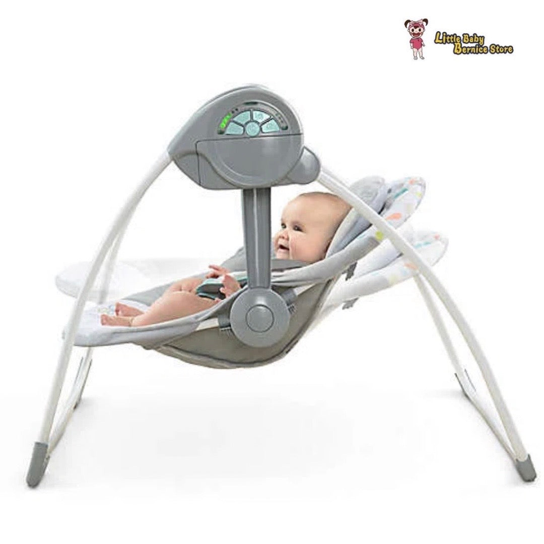 Ingenuity™ Fanciful Forest Comfort 2 Go Portable Swing in Grey