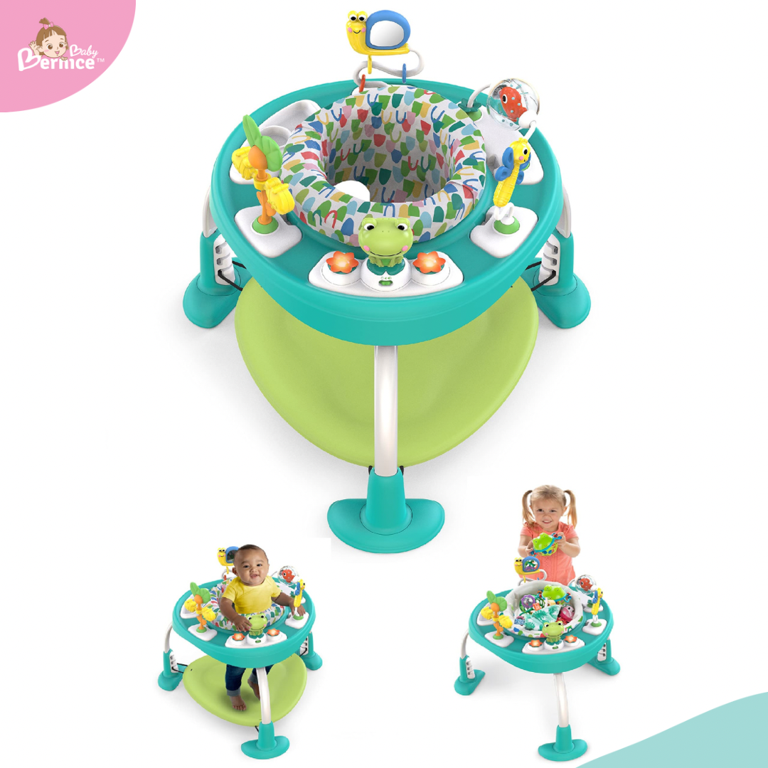 Bright Starts Bounce Bounce Baby 2-in-1 Activity Center Jumper & Table