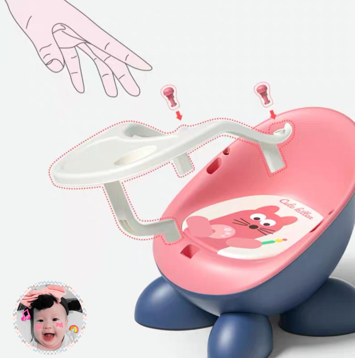 🦷 NEW VERSION! BABY FEEDING CHAIR!