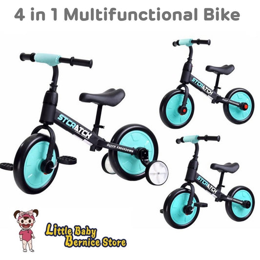 4 in 1 Multifunctional Balance Bike